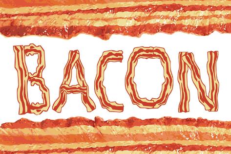 Bacon Flag Posters at