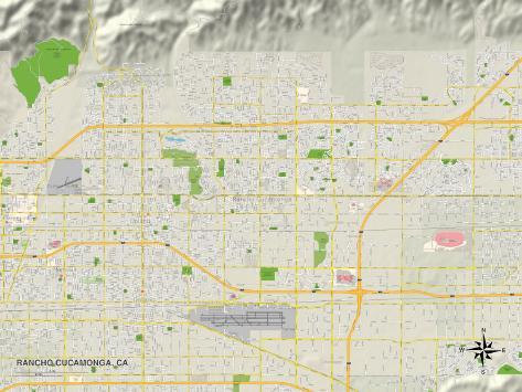 39 Political Map of Rancho Cucamonga - U G PYAVJC0