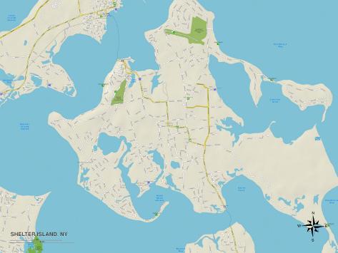 39 Political Map of Shelter Island - U G PYAX4C0