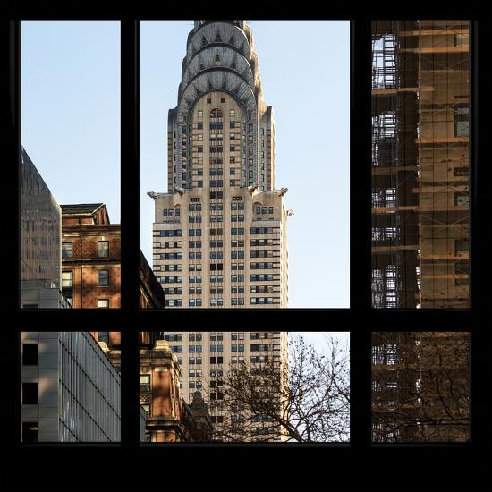 Chrysler Building Width 'View from the Window - Chrysler Building' Photographic Print