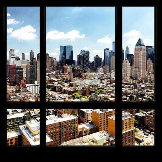 'View from the Window Midtown Manhattan' Photographic Print