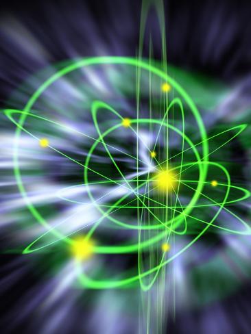 Subatomic Particles Abstract