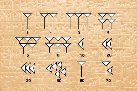 mesopotamia babylonian numerals mesopotamia babylonian numerals