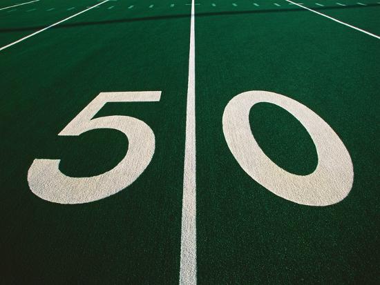 50 yard line of