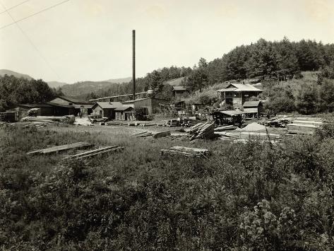 'Saw Mill in North Carolina' Photographic Print