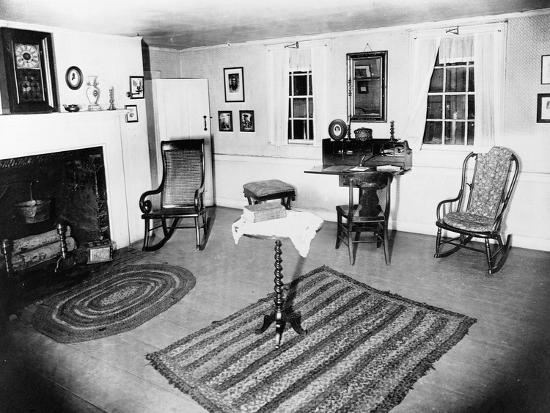 Parlor Of The Edgar Allen Poe Cottage Nyc Dec 17 1918