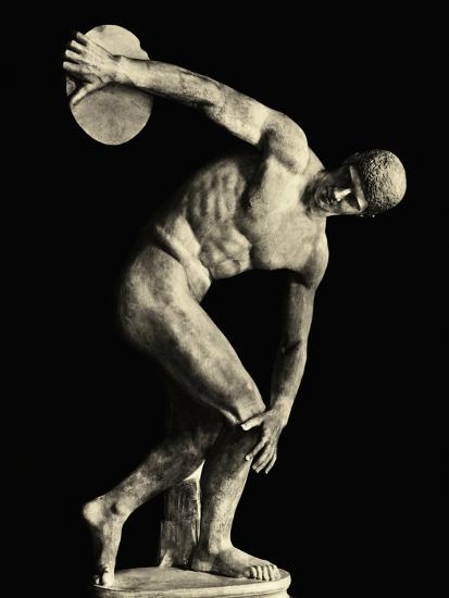 Myron the discobolus use of elements image