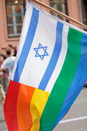 'Israel Rainbow Flag' Photographic Print - RDStockPhotos ...