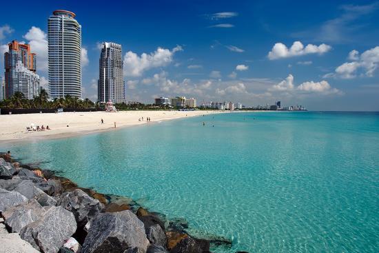 South Beach Miami Florida Photographic Print By Sborisov At South Beach Miami Florida