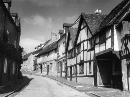Tudor Houses Photographic Print At Allposters Tudor Houses