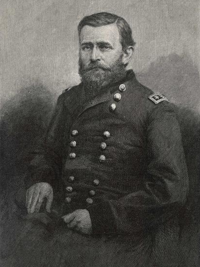 Ulysses S Grant American Civil War General And Later President Ulysses S Grant American Civil War General And Later President