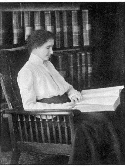 What did helen keller do picture