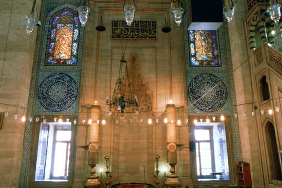 Suleymaniye Mosque Interior 1557
