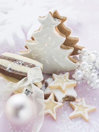 'Assorted Christmas Biscuits' Photographic Print | AllPosters.com