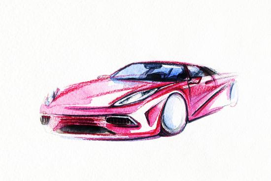 Learn How To Draw A Sports Car For Kids Sports Cars Step