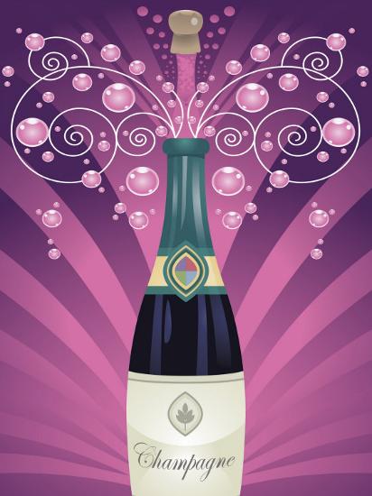 Champagne Cork Popping Off Bottle Photo At Allposters Com