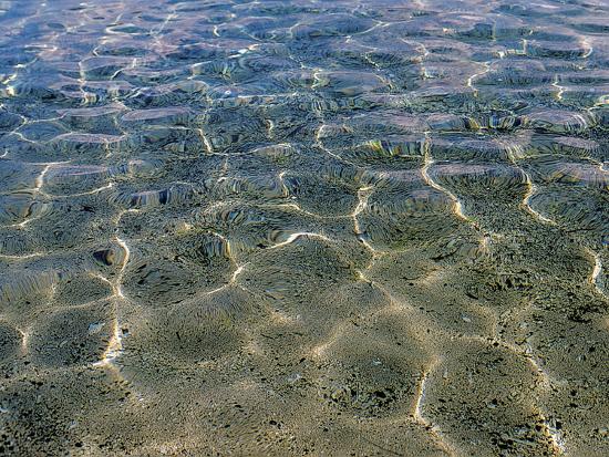 Sparkling Sea Water Over Sandy Beach Photographic Print Allposters Com