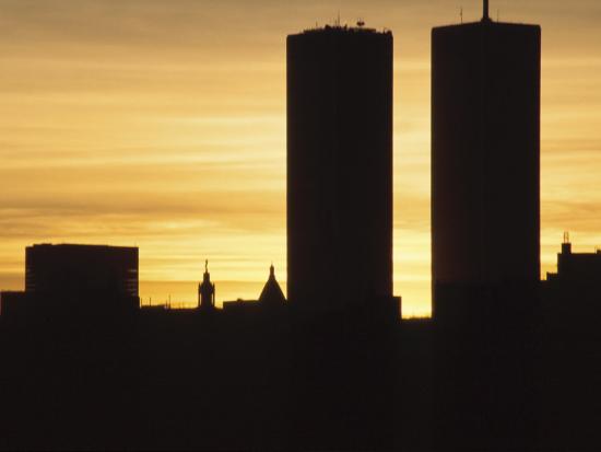 Silhouette Of The Manhattan Skyline And World Trade Center At Dusk New York City America Photographic Print Allposters Com Silhouette Of The Manhattan Skyline And World Trade Center At Dusk New York City America Photographic Print Allposters Com