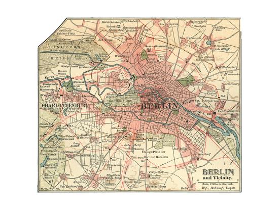 Map Of Berlin C 1900 Maps Giclee Print Encyclopaedia Britannica Allposters Com Map Of Berlin C 1900 Maps Giclee Print Encyclopaedia Britannica Allposters Com