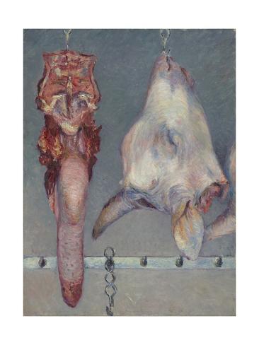 Gustave Caillebotte Calf Head And Ox Tongue