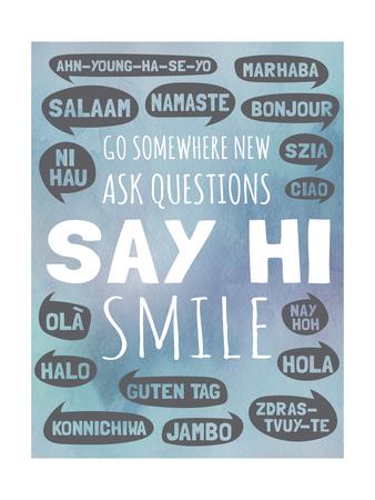 Say Hi Posters Megan Jurvis Allposters Com