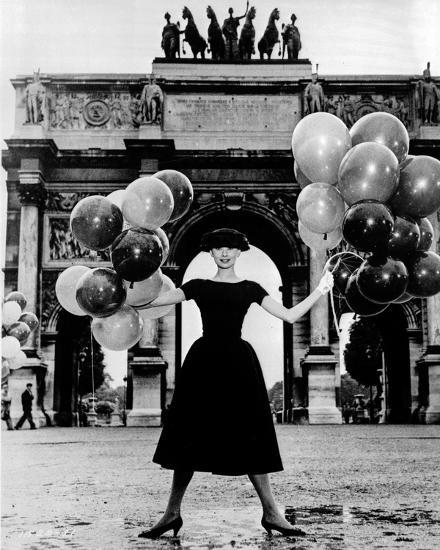 Audrey Hepburn Funny Face Black Dress Photo By Movie Star News At Audrey Hepburn Funny Face Black Dress