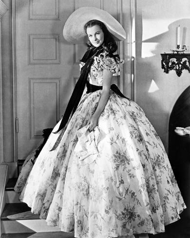 Gone With The Wind Scarlett O'Hara Side View Posed Photo by Movie Star News at AllPosters.com