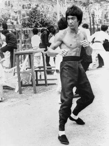 bruce lee fighting