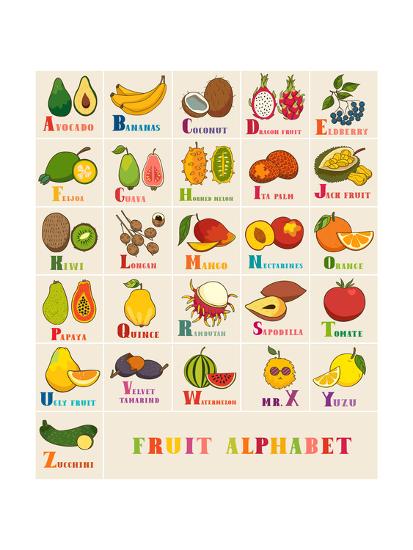 Free Free Fruit Letters Svg 320 SVG PNG EPS DXF File