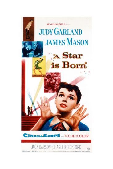 A Star Is Born Judy Garland On Poster Art 1954 Giclee Print At