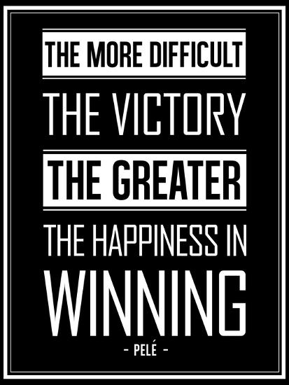 'Pele Winning Quote' Prints - | AllPosters.com