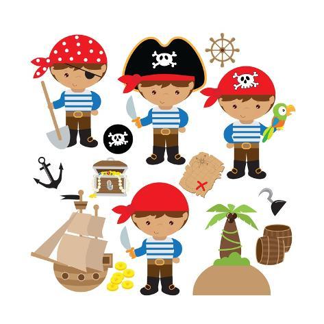 CLEARANCE YARD CHILDREN PIRATES SHIPS TREASURE ISLAND SEA SKULL CROSSBONES ST
