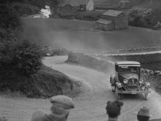 Ford Of Gm Denton Competing In The Mcc Edinburgh Trial 1930 Photographic Print Bill Brunell Allposters Com