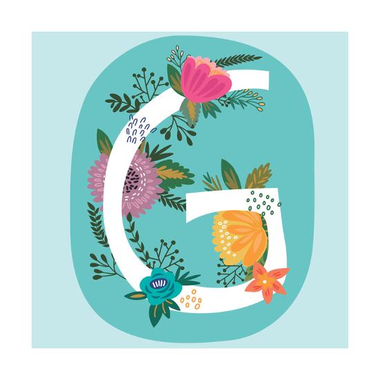 vector hand drawn floral