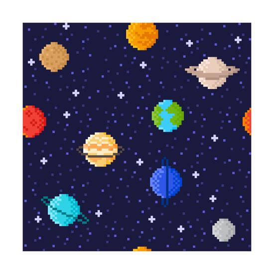 Set Of Solar System Planets Mercury Venus Earth Mars Jupiter Saturn Uranus Neptune Pluto