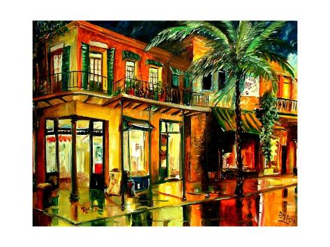 Frenchmans Street In New Orleans Art by Diane Millsap at