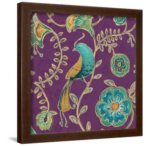 Bohemian Wings VIII Aubergine Poster Print by Daphne Brissonnet 24 x 24
