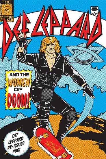 Def Leppard and the Women of Doom! Prints at AllPosters.com