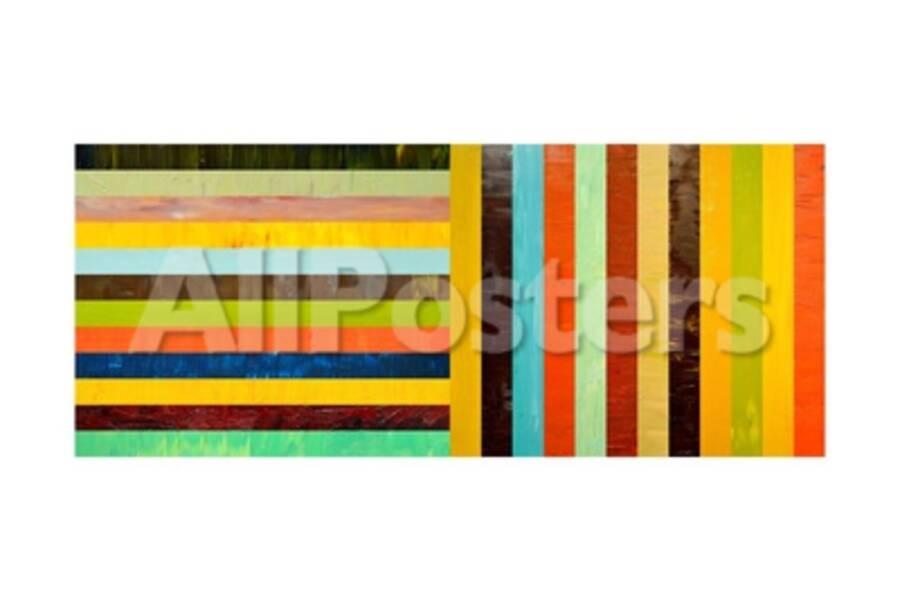 Panel Abstract Digital Compilation Prints Michelle Calkins