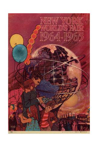 &lsquo;World&rsquo;s Fair: New York World’s Fair 1964-1965&rsquo; Posters - | AllPosters.com