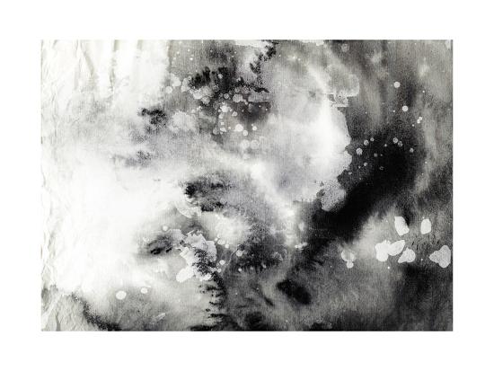 Abstract Black And White Ink Painting On Grunge Paper Texture Artistic Stylish Background Art Run4it Allposters Com