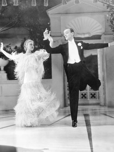 'Top Hat, LR Ginger Rogers, Fred Astaire, 1935' Photo