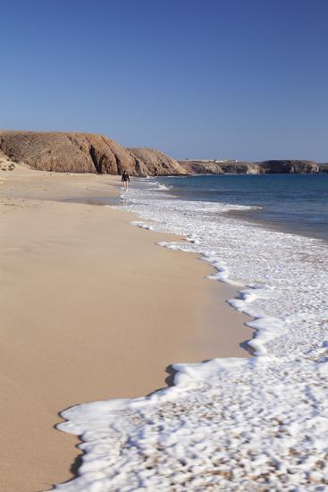 Papagayo Beach Playa Papagayo Near Playa Blanca Lanzarote Canary Islands Spain