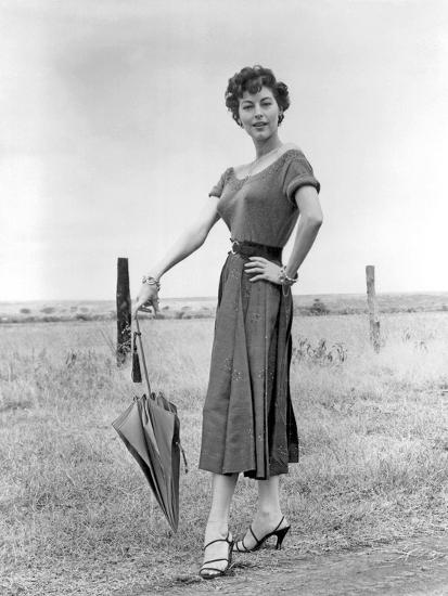 Mogambo 1953 Directed By John Ford Ava Gardner B W Photo Photo