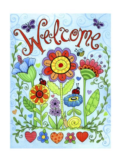 Whimsical Flower Welcome Giclee Print Jennifer Nilsson Allposters Com Whimsical Flower Welcome Giclee Print Jennifer Nilsson Allposters Com