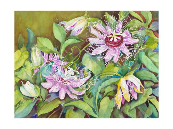 'Passion Flower' Giclee Print - Joanne Porter  AllPosters.com