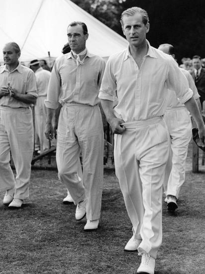 Prince Philip at a cricket match Photo by Associated Newspapers at ...