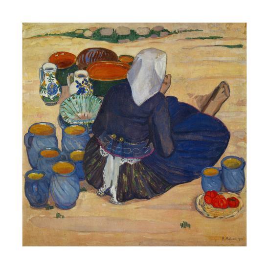 Toepfermarkt Market With Pots 1910 Oil On Canvas 141 3 X Cm Toepfermarkt Market With Pots 1910 Oil On Canvas 141 3 X Cm Giclee Print By Broncia Koller Pinell At Allposters