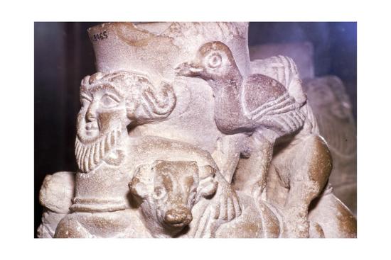 Sumerian Libation Vase Hero Gilgamesh Bulls And Birds From Warka