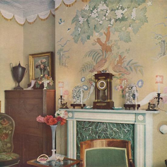 'Painted chimney breast, 1933' Photographic Print ...